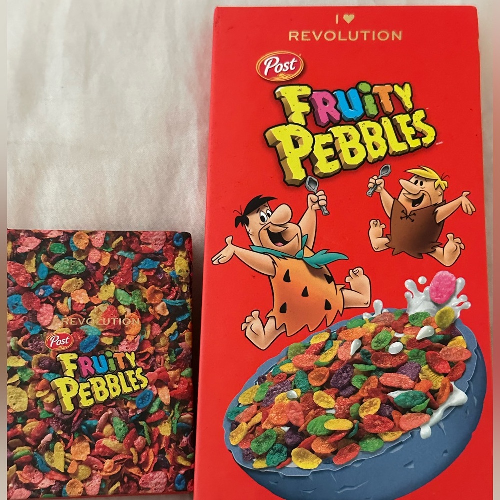 Fruity Pebbles I heart Revolution Eyeshadow and Highlighter